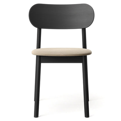 Decotique Elephant Dining Chair Black/Beige Velvet