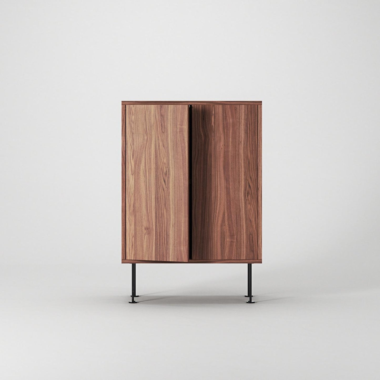 Decotique Vogue 64 Cabinet Walnut/Black