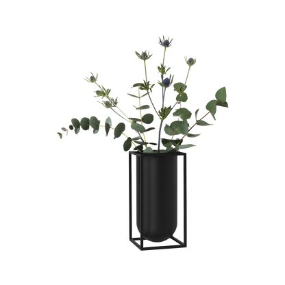 Cube Lolo Vase by Audo #Black