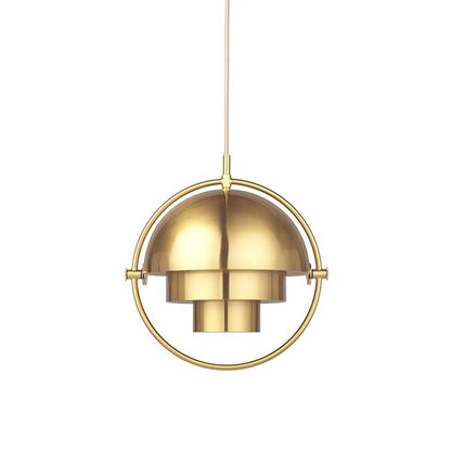 Multi-Lite Pendant Small Chrome & Black