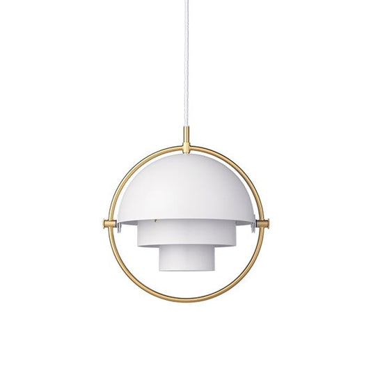 Multi-Lite Pendant Small Brass &
