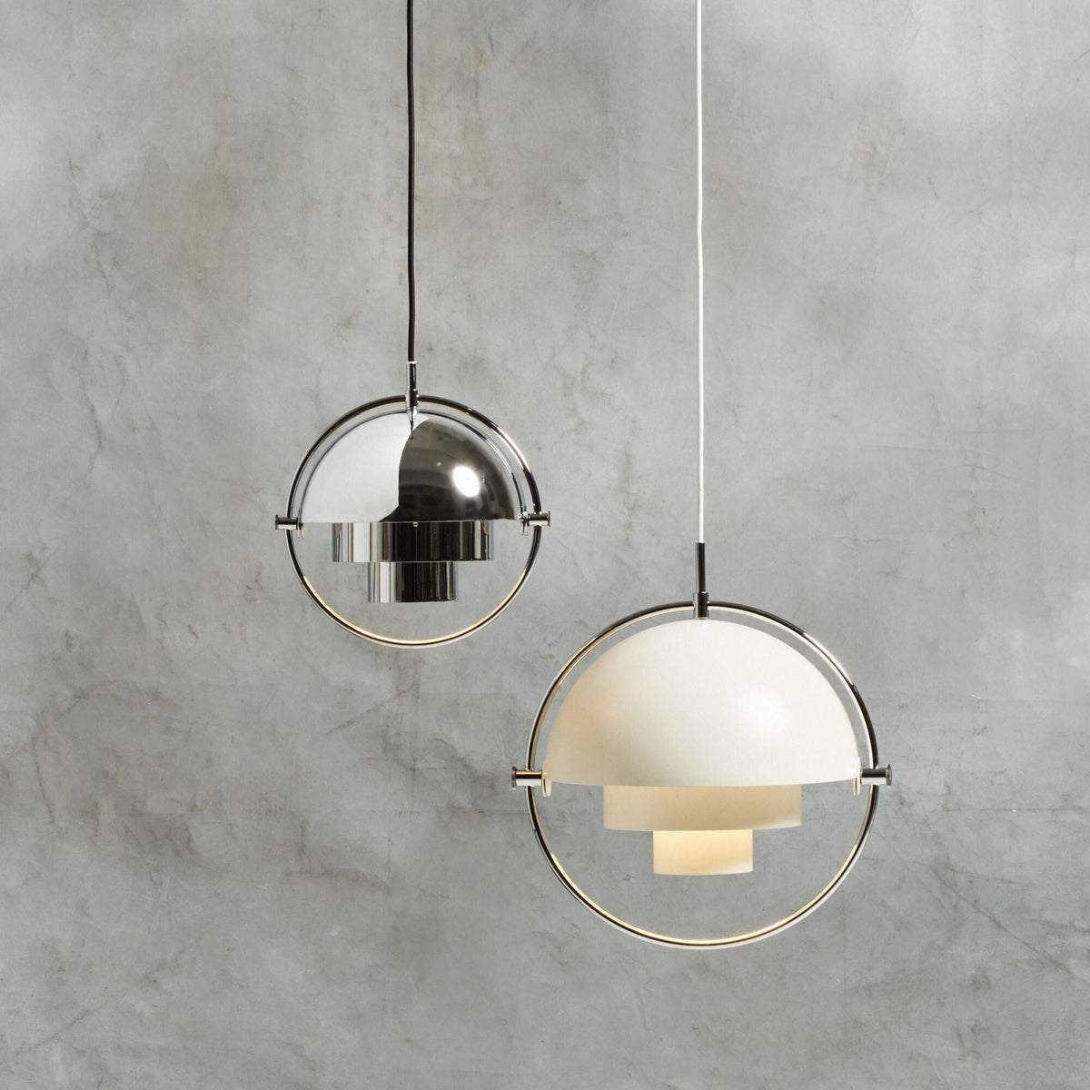 Multi-Lite Pendant Small Brass &