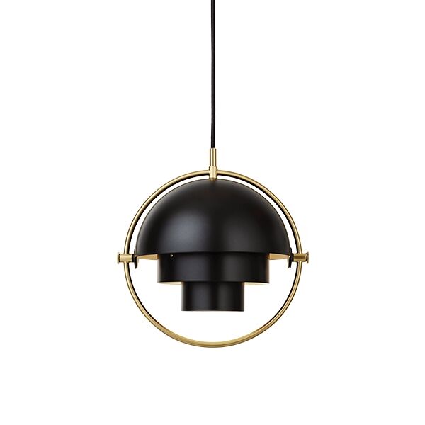 Multi-Lite Pendant Small Chrome & Black