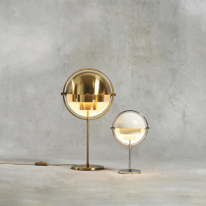 Multi-Lite Table Lamp Brass &
