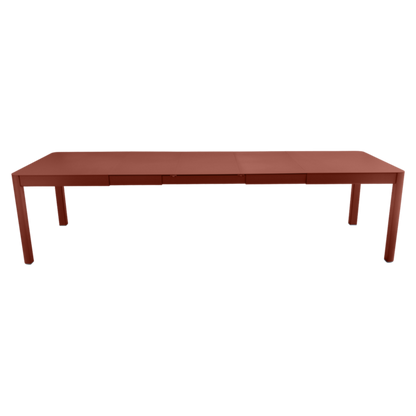 RIBAMBELLE TABLE WITH 3 EXTENSIONS XL 149/299 X 100 CM by Fermob