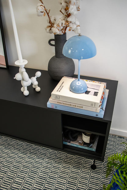 Decotique Vogue TV Bench With Legs 136 Anthracite/ Black