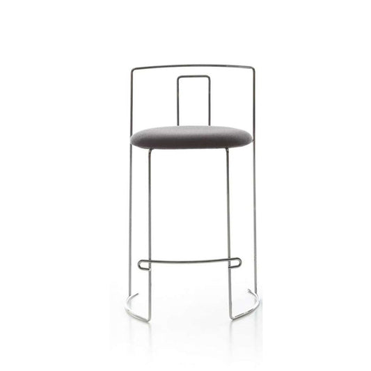 Gaja Bar - Leather Stool
