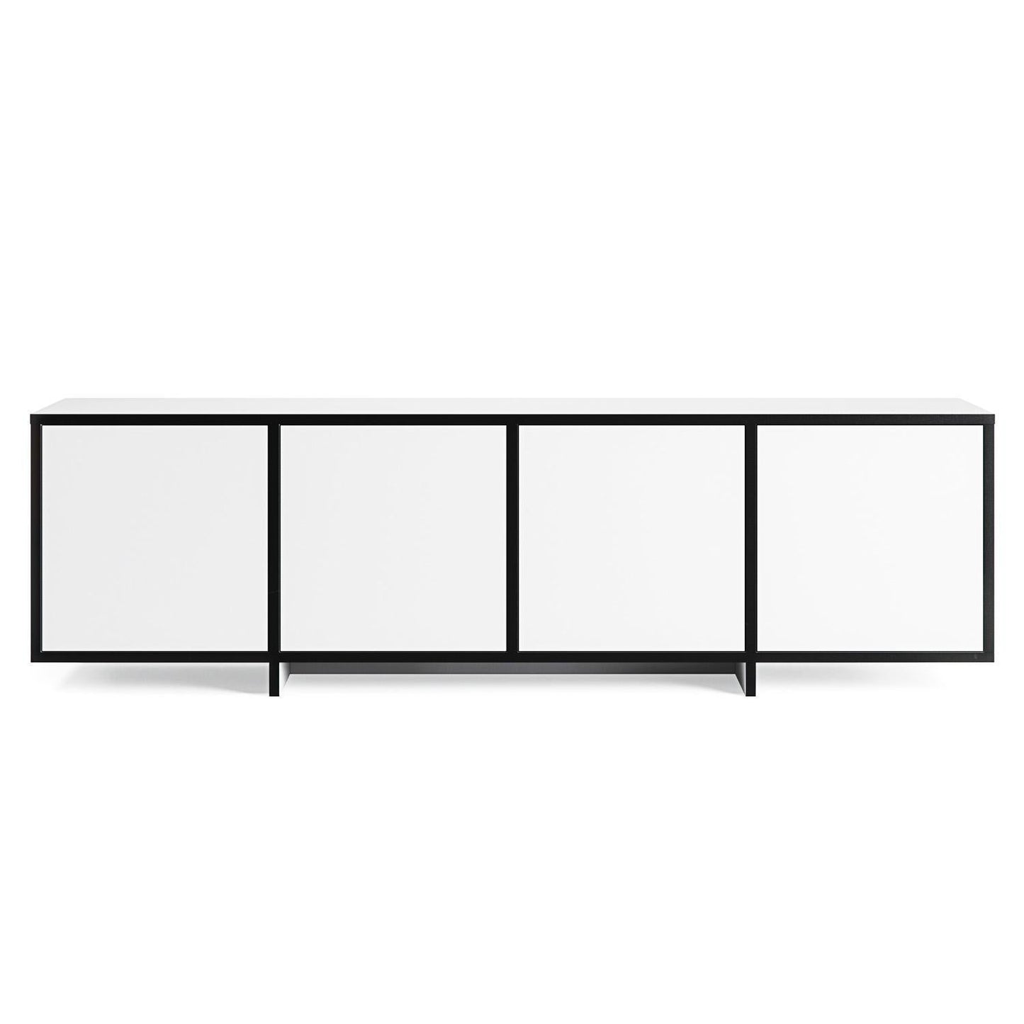 Department Noir TV Bench White/Black