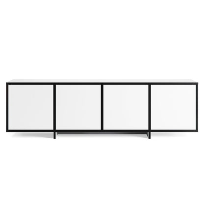 Department Noir TV Bench White/Black
