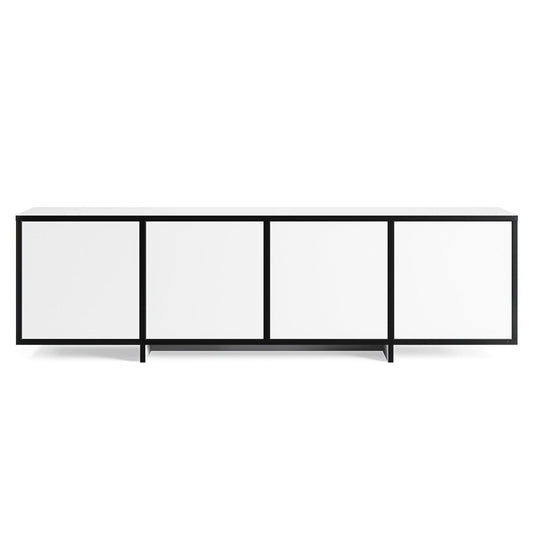 Department Noir TV Bench White/Black