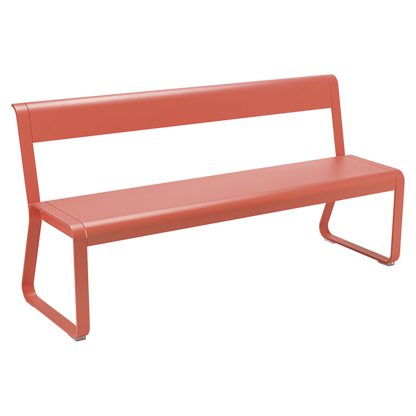 BELLEVIE BENCH WITH BACKREST by Fermob