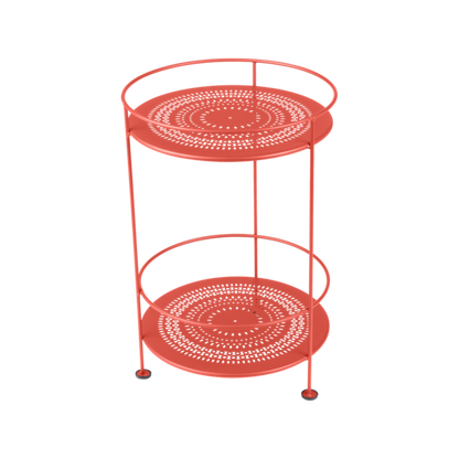 Guinguette Side Table With Perforated Double Top by Fermob #CAPUCINE