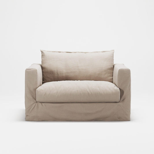Decotique Le Grand Air Nou Love Seat Armchair Beige