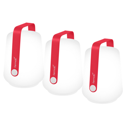 BALAD SET OF 3 LAMPS H.12 CM by Fermob