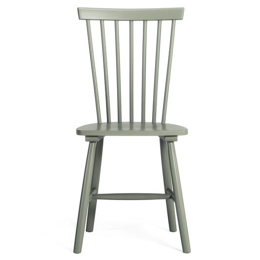 Department Wood H17 Windsor Dining Chair Grey Green