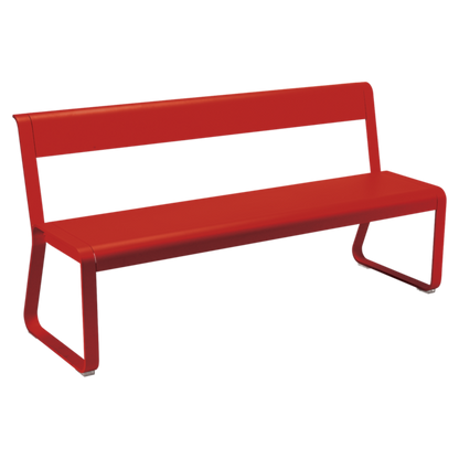 BELLEVIE BENCH WITH BACKREST by Fermob
