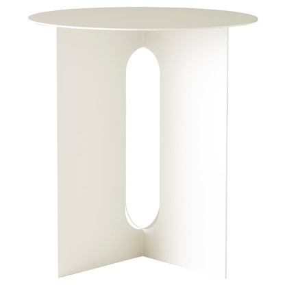 Androgyne side table, 40 cm, white
