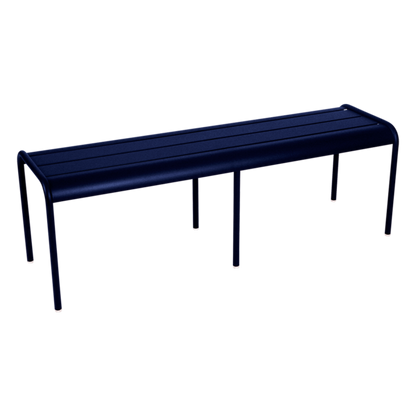 Luxembourg 3/4-Seater Bench by Fermob #DEEP BLUE