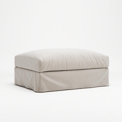 Decotique Le Grand Air Footstool Cream White