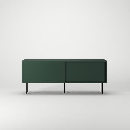 Decotique Vogue TV Bench with Legs 136 Green/Black