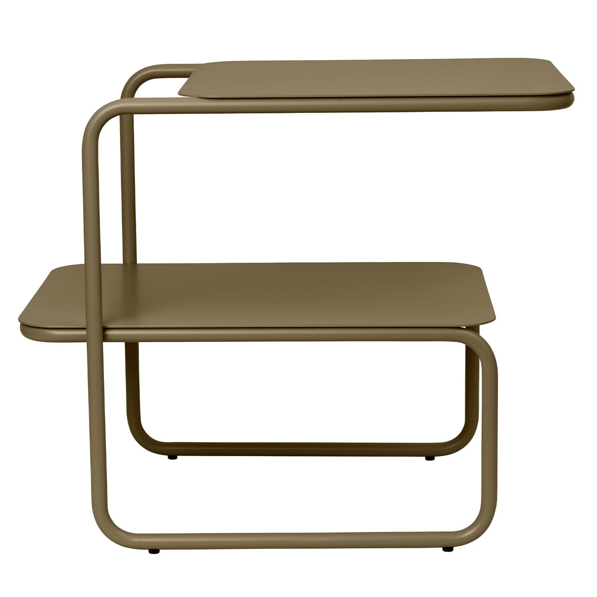 Level side table, olive