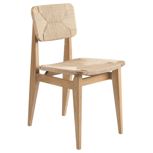 C-Chair Dining Chair Paper String/Oil Oak