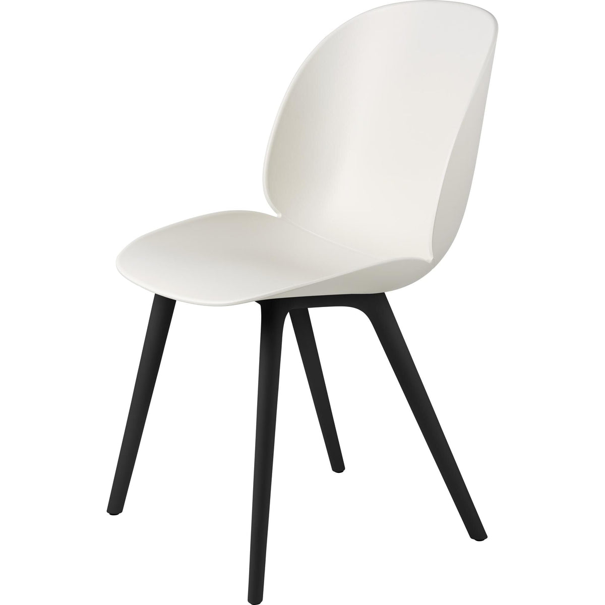 Beetle Dining Chair Black Plastic Base