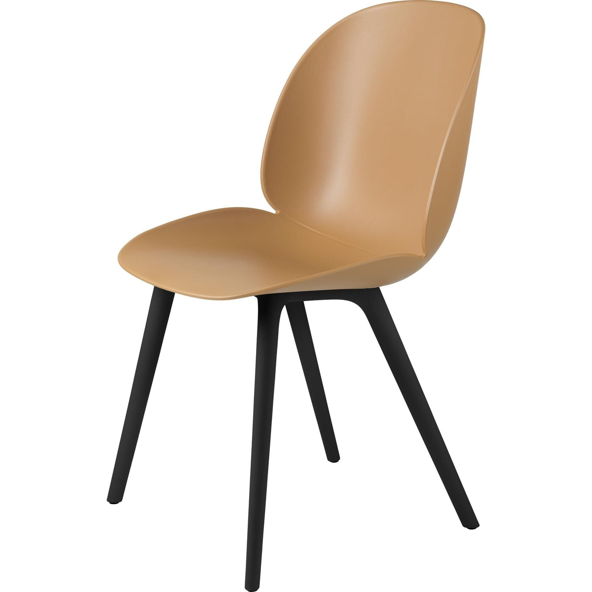 Beetle Dining Chair Black Plastic Base
