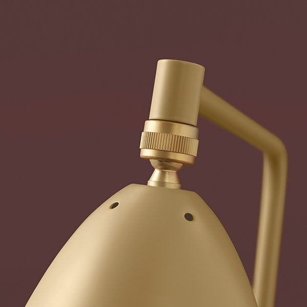 Grossmann Collection Grasshopper Floor Lamp Olive Brown