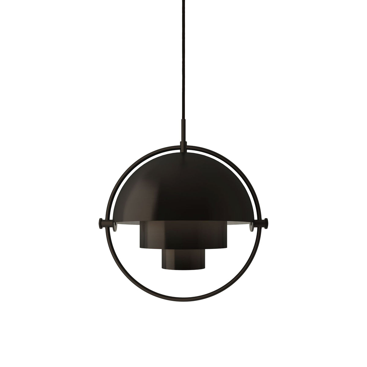Multi-Lite Pendant Small Brass & Midnight Blue - Limited Edition