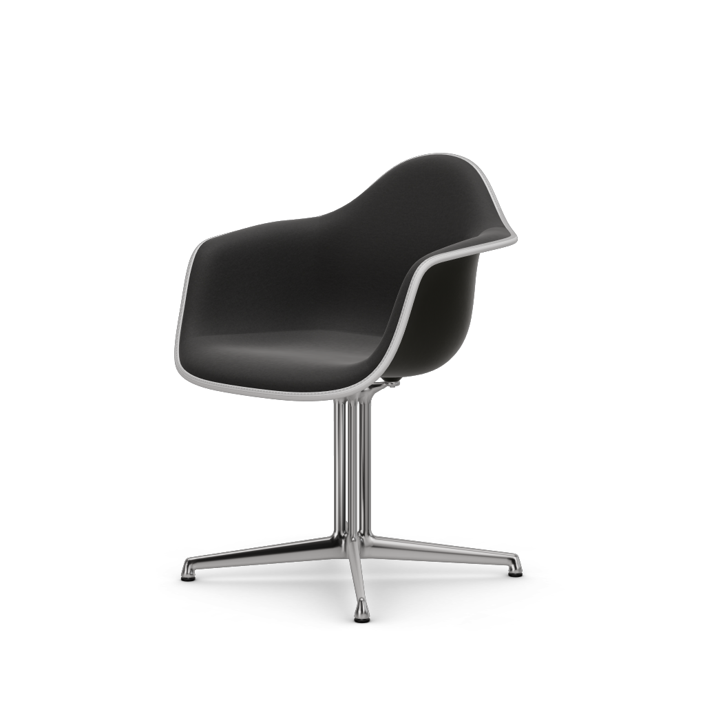 Eames Plastic Armchair DAL (with full upholstery)