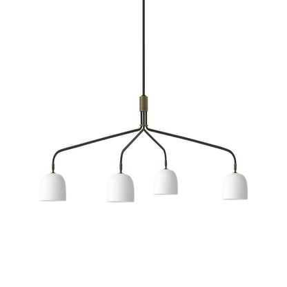 Howard Chandelier 4 Arm Short Bone China
