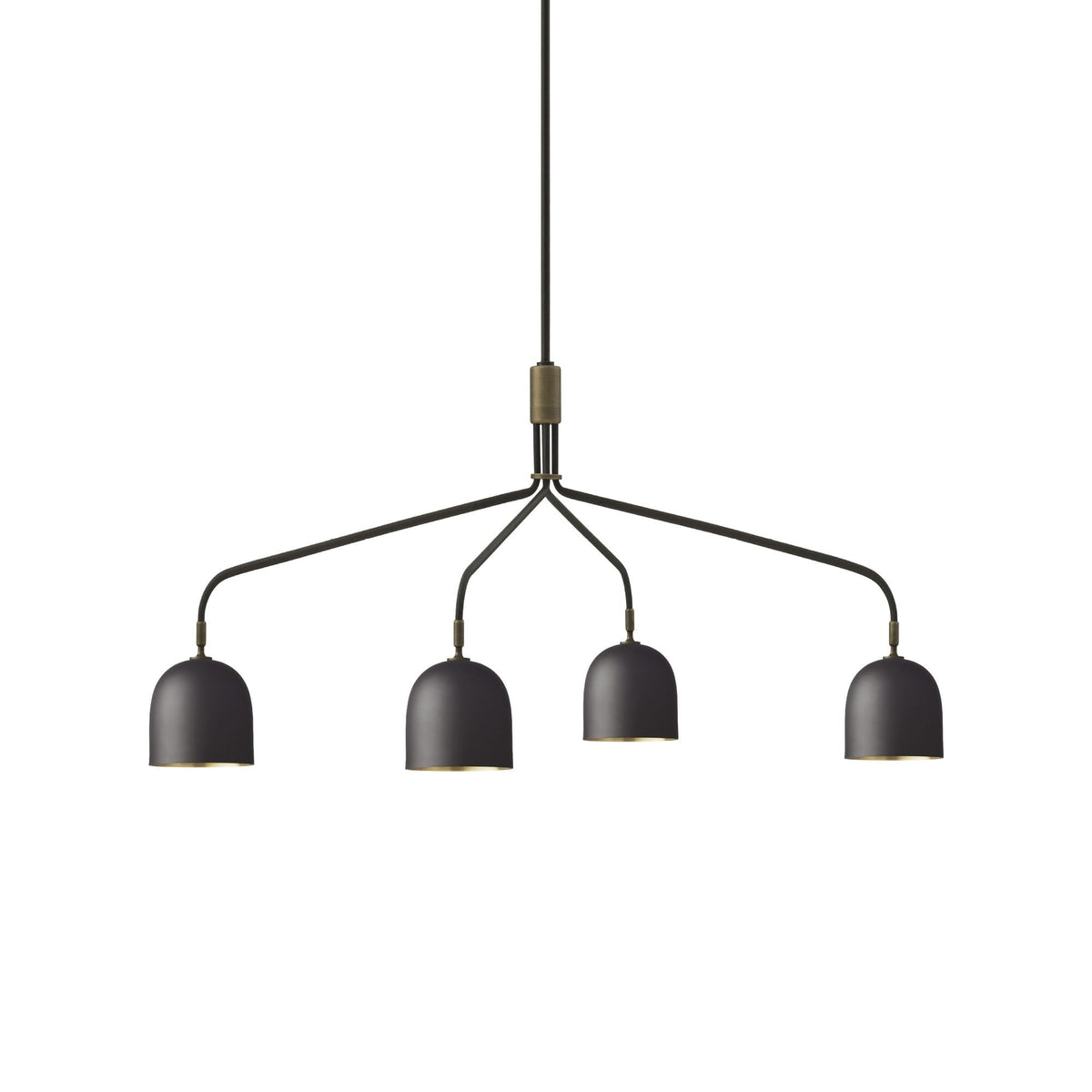Howard Chandelier 4 Arm Long Bone China