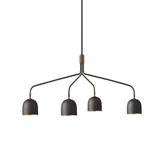 Howard Chandelier 4 Arm Long Gunmetal