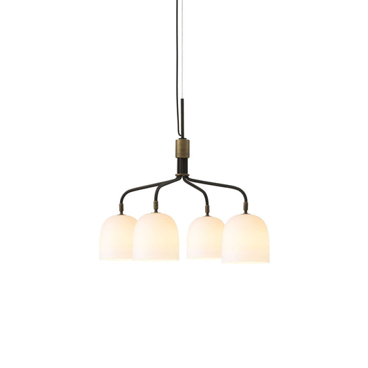 Howard Chandelier 4 Arm Short Bone China
