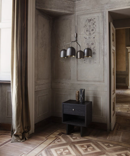 Howard Chandelier 4 Arm Short Gunmetal