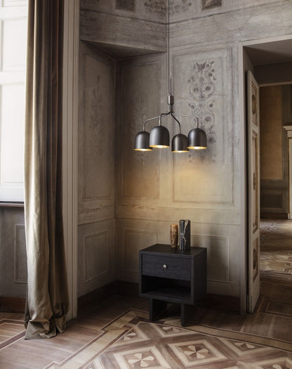 Howard Chandelier 4 Arm Short Gunmetal