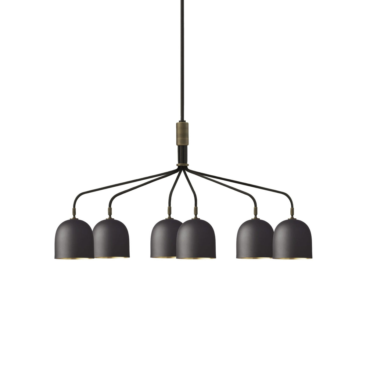 Howard Chandelier 6 Arm Bone China