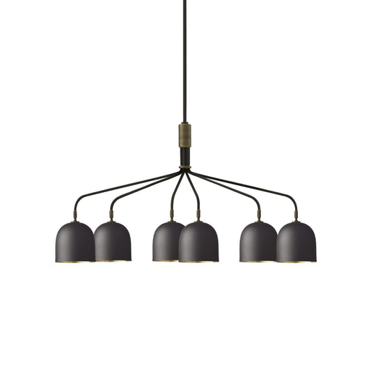 Howard Chandelier 6 Arm Gunmetal