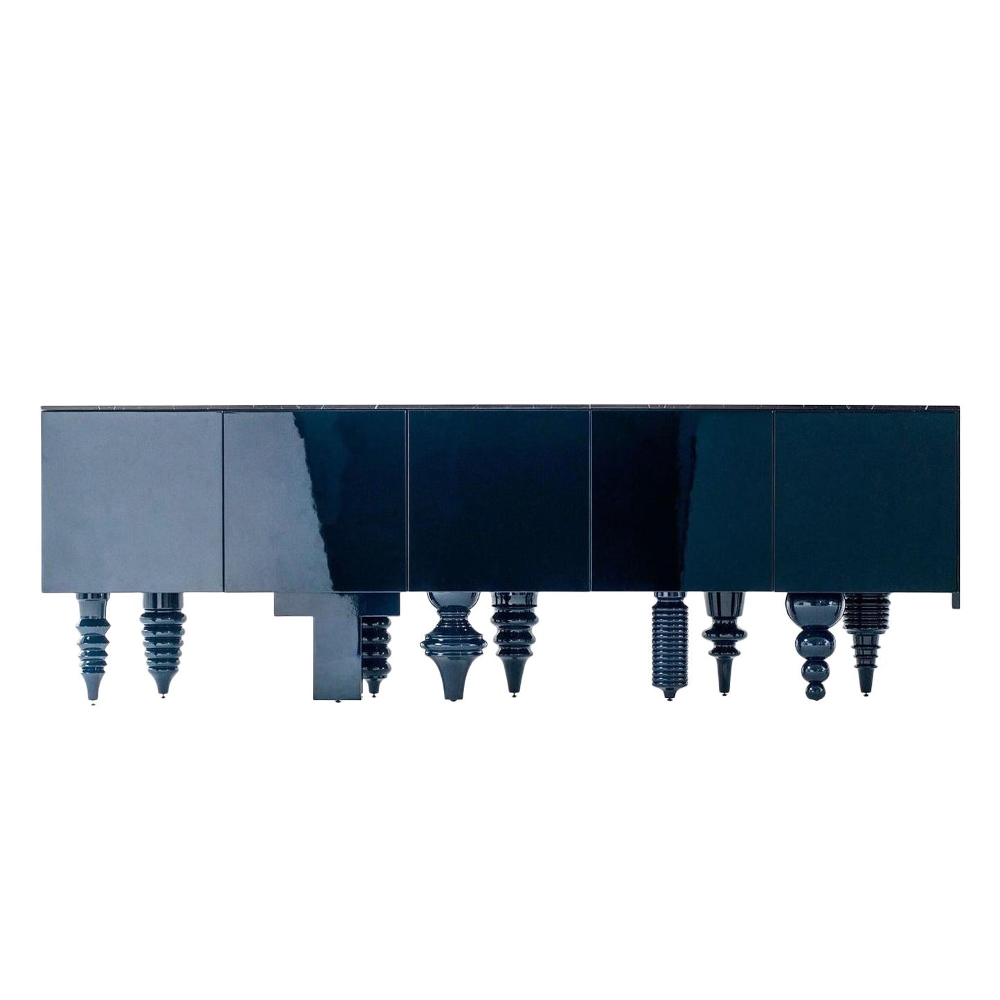 MDF sideboard MULTILEG 2.5M by Bd Barcelona Design
