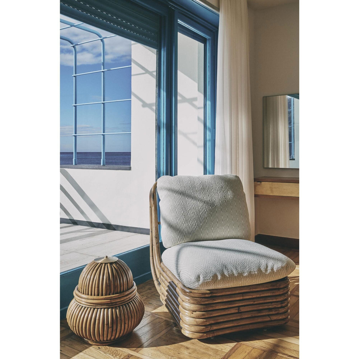 Bohemian 72 Floor Lamp Rattan
