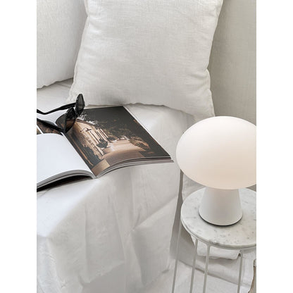 Obello Table Lamp Portable Matt White