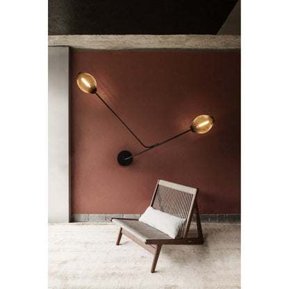 Satellite Wall Lamp Hardwired Cream White Semi Matt