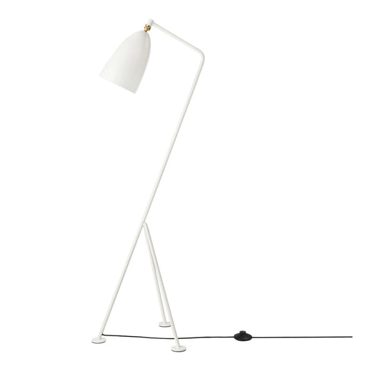 Grossman Collection Gräshoppa Floor Lamp Glossy Alabaster White