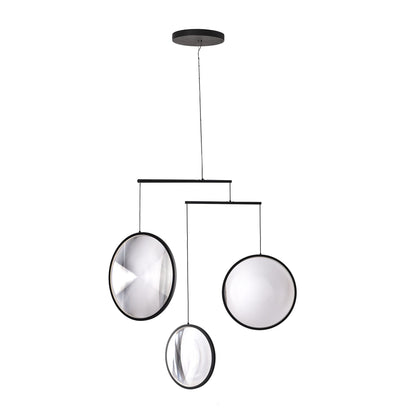 DCW Focus X3 Chandelier Matt Black