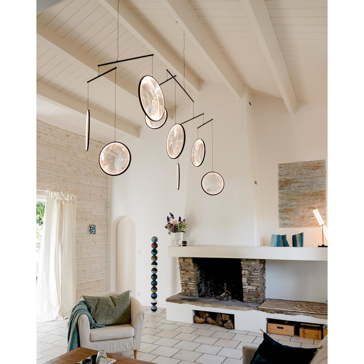 DCW Focus X5 Chandelier Matt Black