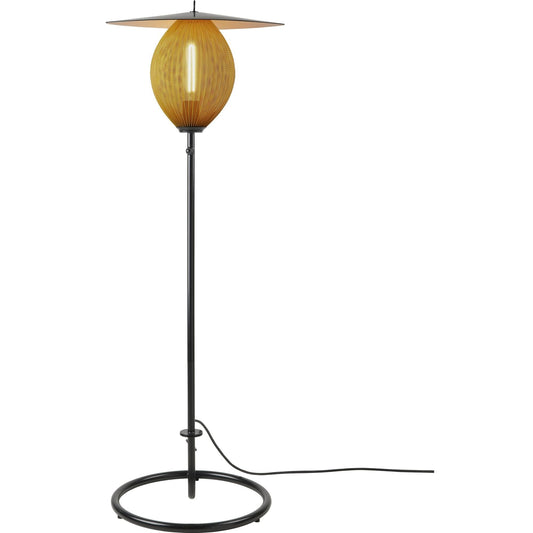 Satellite Outdoor Floor Lamp Mustard Gold
