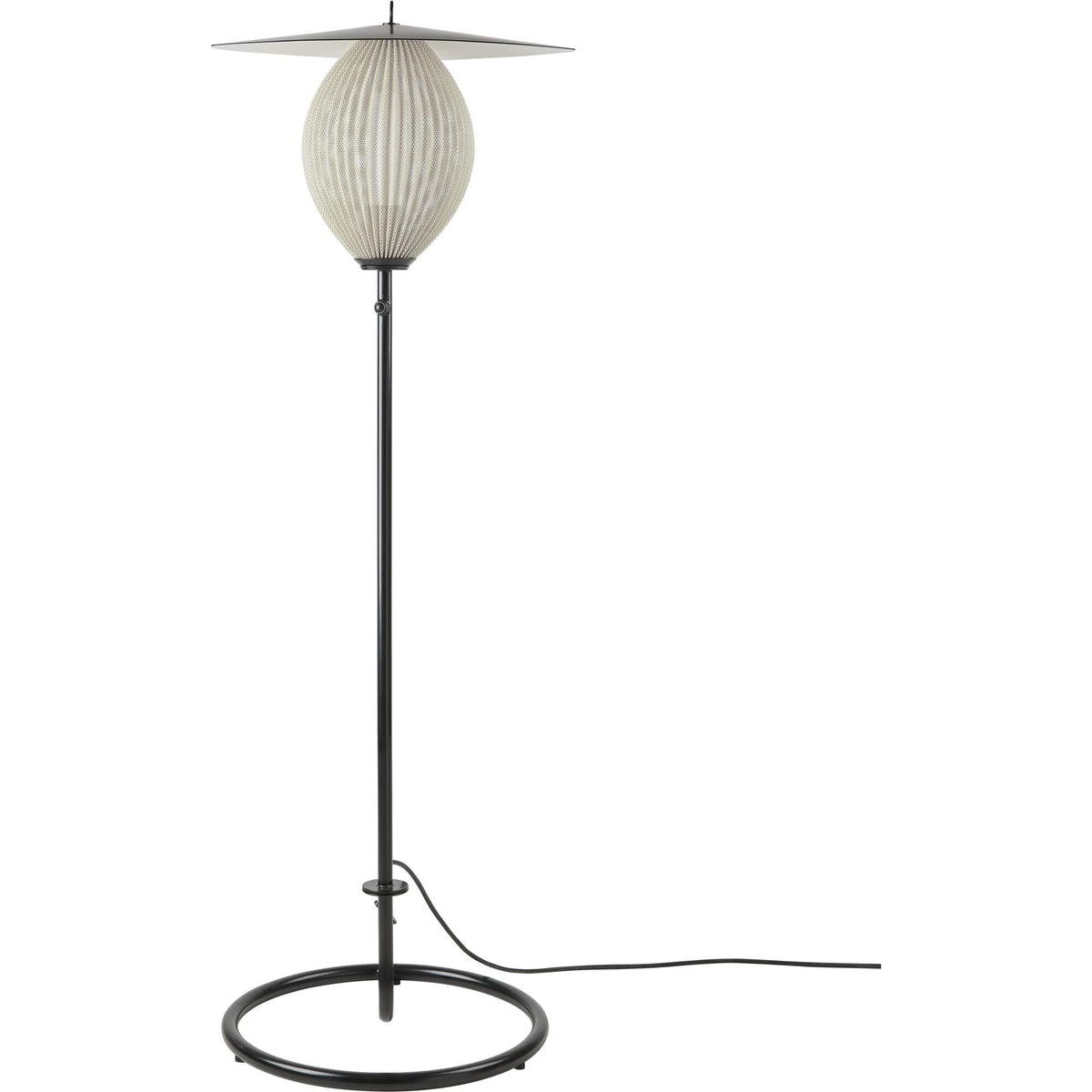 Satellite Outdoor Floor Lamp Cream White