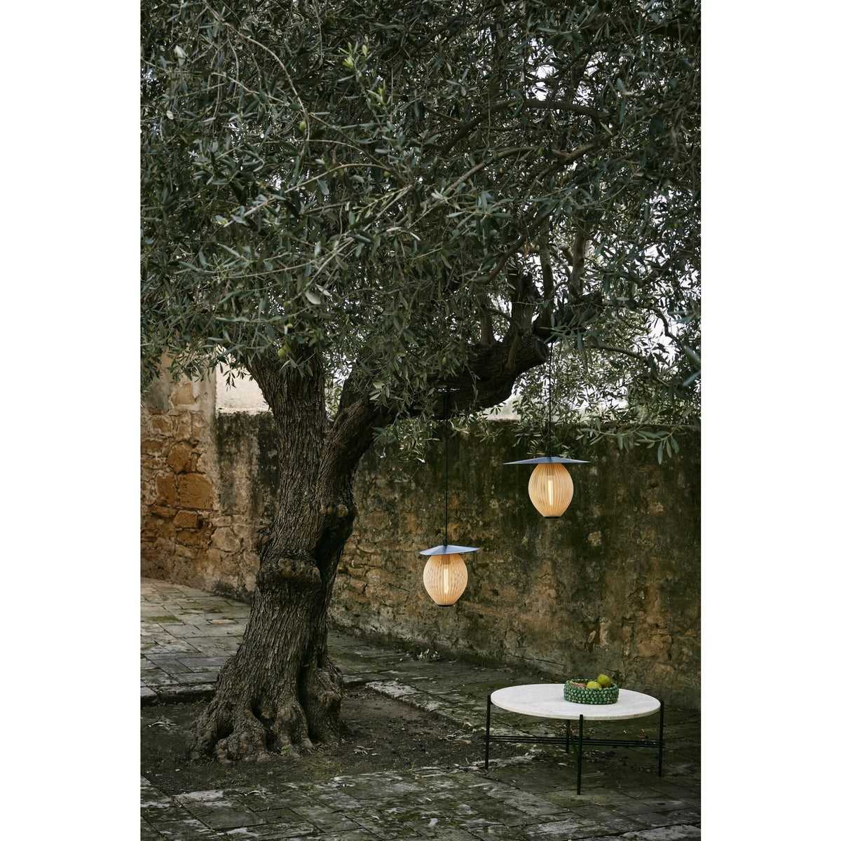 Satellite Outdoor Pendant Ø22 Cream White