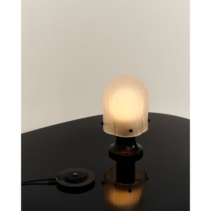 Seine Portable Lamp Burnished Brass/ White